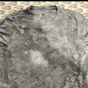 Men’s Lululemon Always Agile Short Sleeve Shirt Grey Size XL